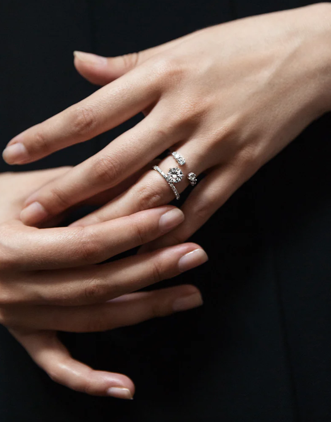 Astor Open Diamond Band